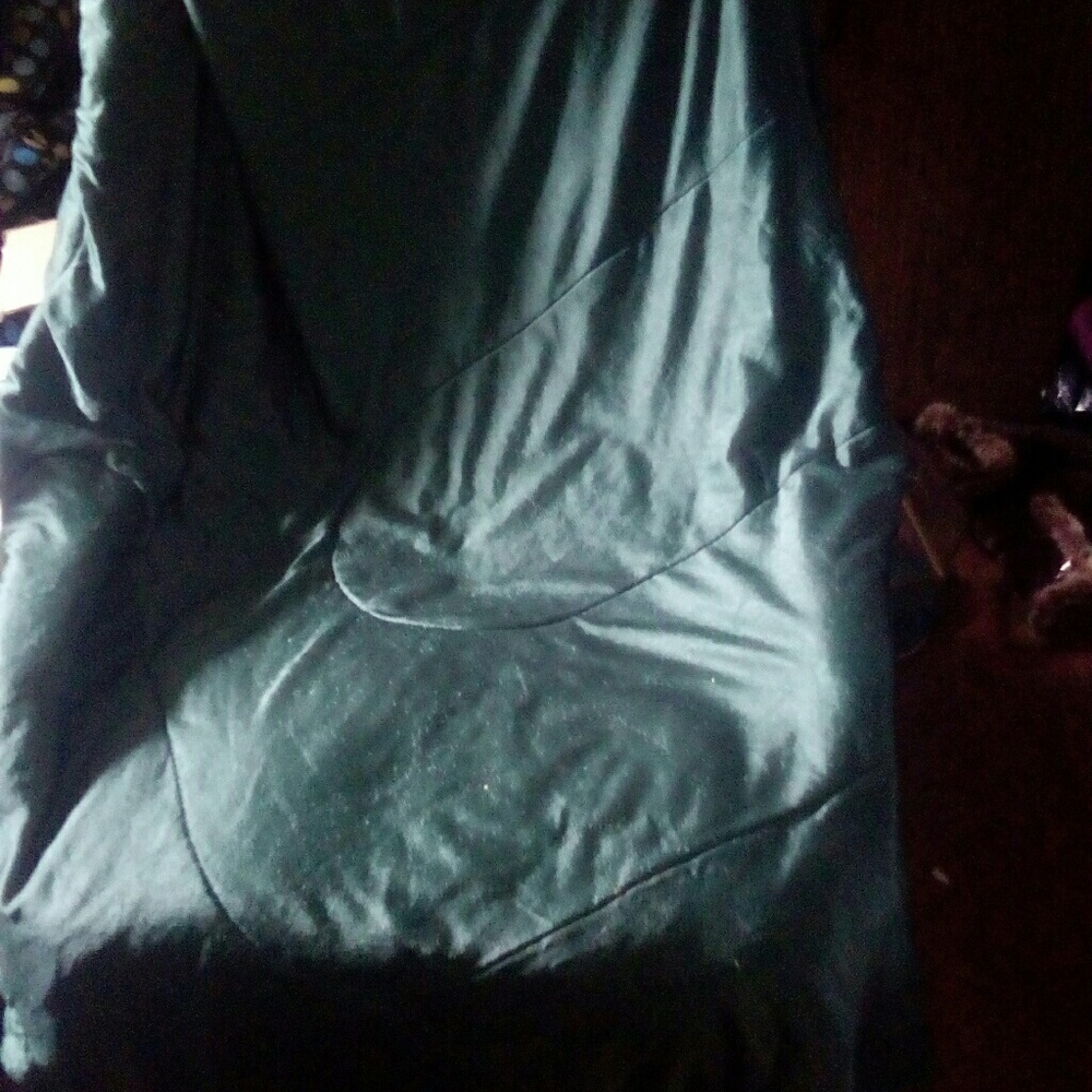 Big green blanket